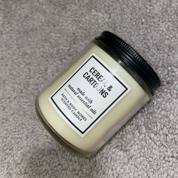 BBW single wick candle 🥣 cereal & cartoons rare find - Picture 2 of 5